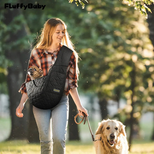 Cat Carrier Over Shoulder Bag – Lightweight Portable Cat Travel Carrier