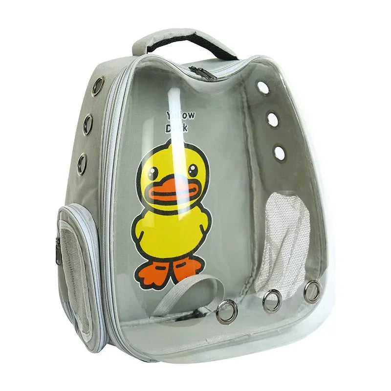 Breathable Pet Bag, Large Space Circulation, Panoramic, Transparent, Outing, Portable, Dog, Cat