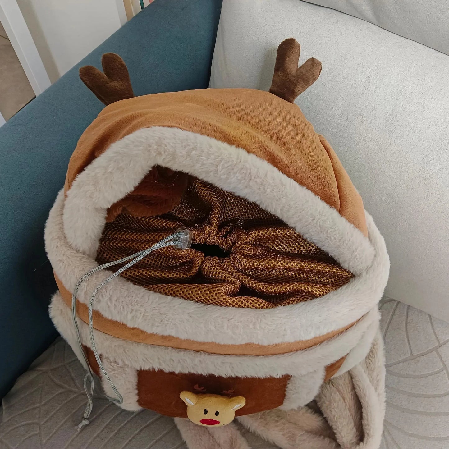 Vozy Winter Cat Backpack Pet Carrier