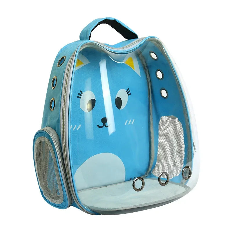 Breathable Pet Bag, Large Space Circulation, Panoramic, Transparent, Outing, Portable, Dog, Cat
