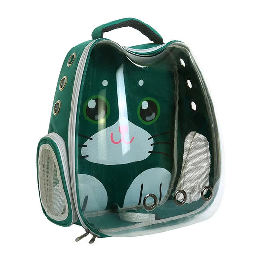 Breathable Pet Bag, Large Space Circulation, Panoramic, Transparent, Outing, Portable, Dog, Cat